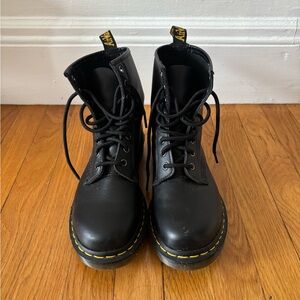 Dr. Martens Black Lace Up Boots